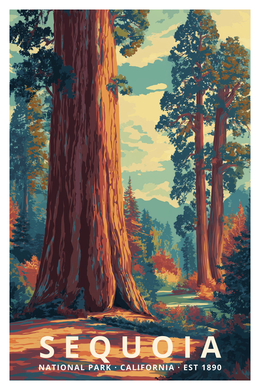 US National Park-Inspired Magnets