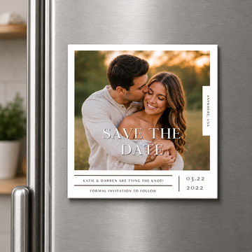 2x2 Simple Save The Date