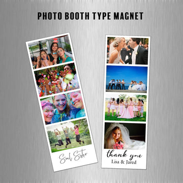 4 Photo PhotoBooth Magnet