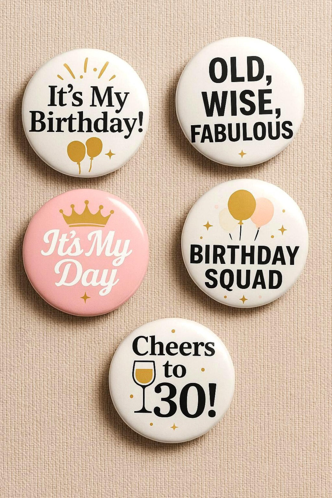 Custom 1" Button Pins and Magnets